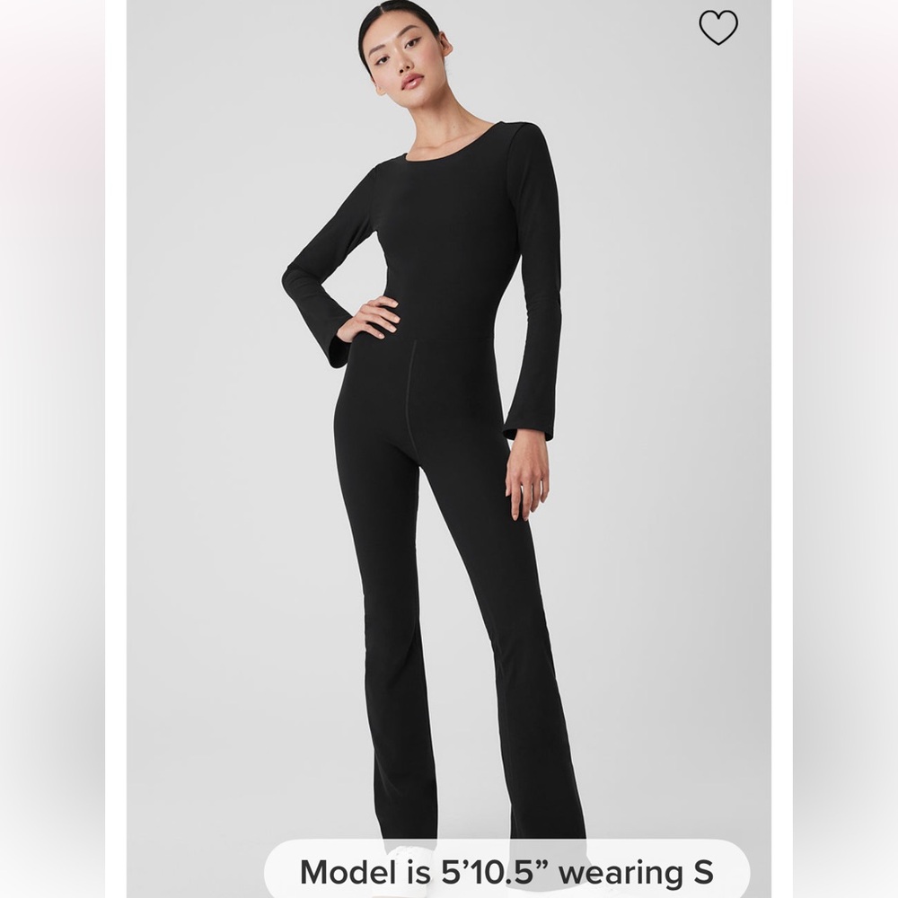 NWT Alo Alosoft Melody Onesie bootcut bodysuit small
